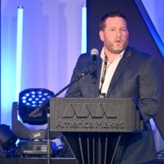 Photo of Chris Beeson of ExxonMobil at America Makes' MMX event