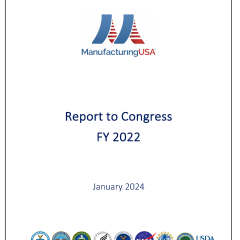 FY2022 Mfg USA Report_Congress_Final_Cover